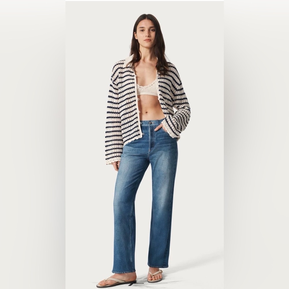 Rag & Bone Miramar Shea Ankle Straight in Cosmo